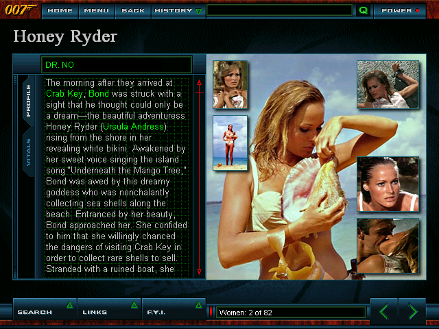 ultimate-dossier-women James Bond: The Ultimate Dossier - Honey Ryder
