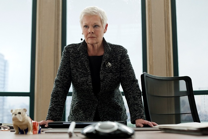 m-skyfall M (Judi Dench) i Skyfall