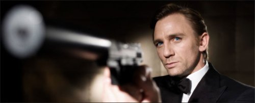 Daniel Craig som James Bond Daniel Craig som James Bond