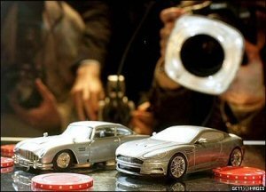 Modell av Aston Martin DBS Modell av Aston Martin DBS